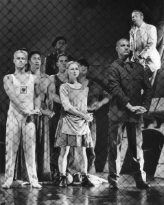 Berlin (1995) – The dancers with Iva Davies (photo ©Branco Gaica)