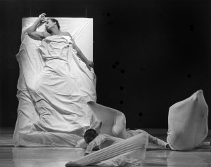 The hospital scene with Graeme Murphy as Jean Cocteau (photo @Branco Gaica)