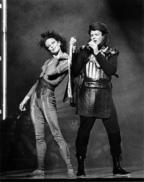 Janet Vernon and Iva Davies in Boxes